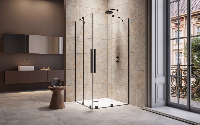 Cabină de duș Furo Black KDD