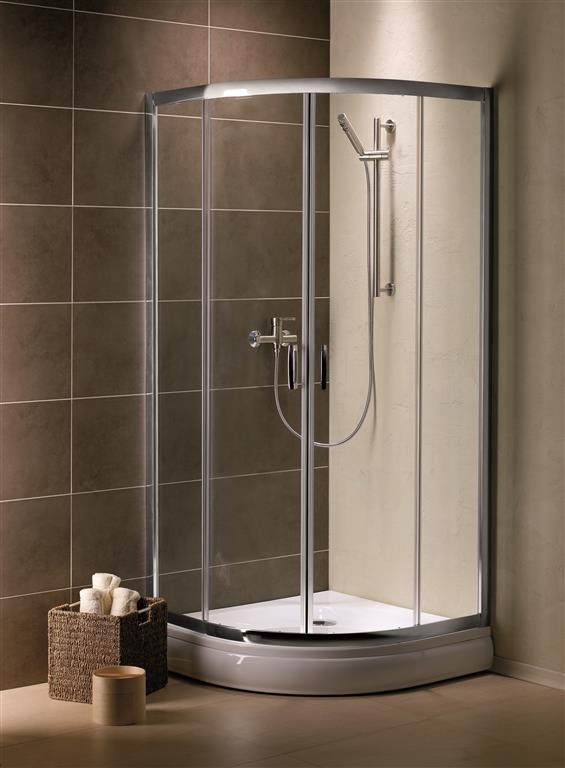 Cabina de duș semirotundă Premium Plus E