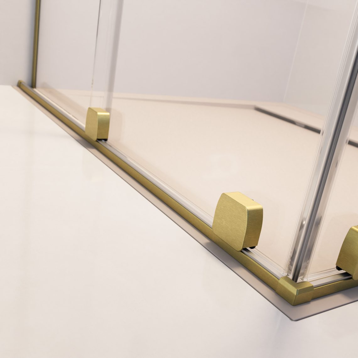 Furo SL Brushed Gold Walk-in - imagine 3