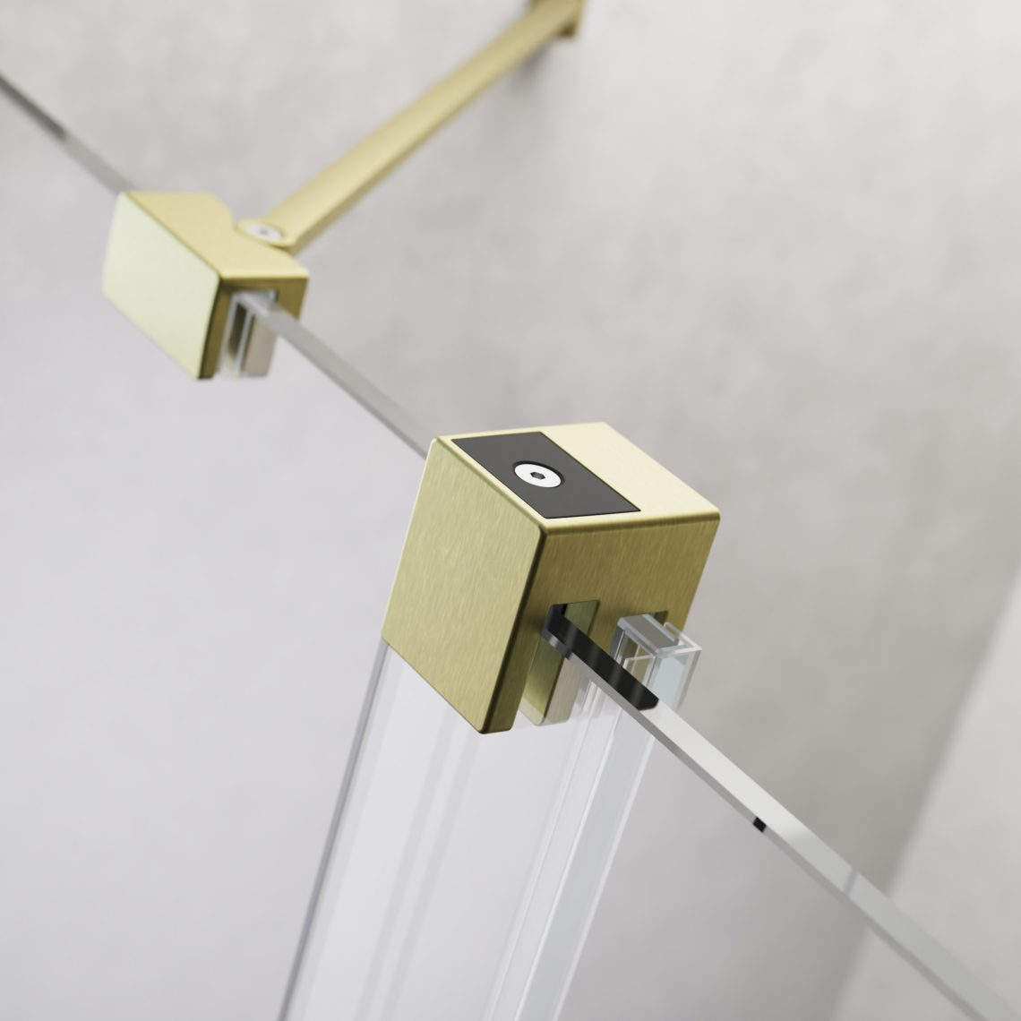 Furo SL Brushed Gold Walk-in - imagine 4