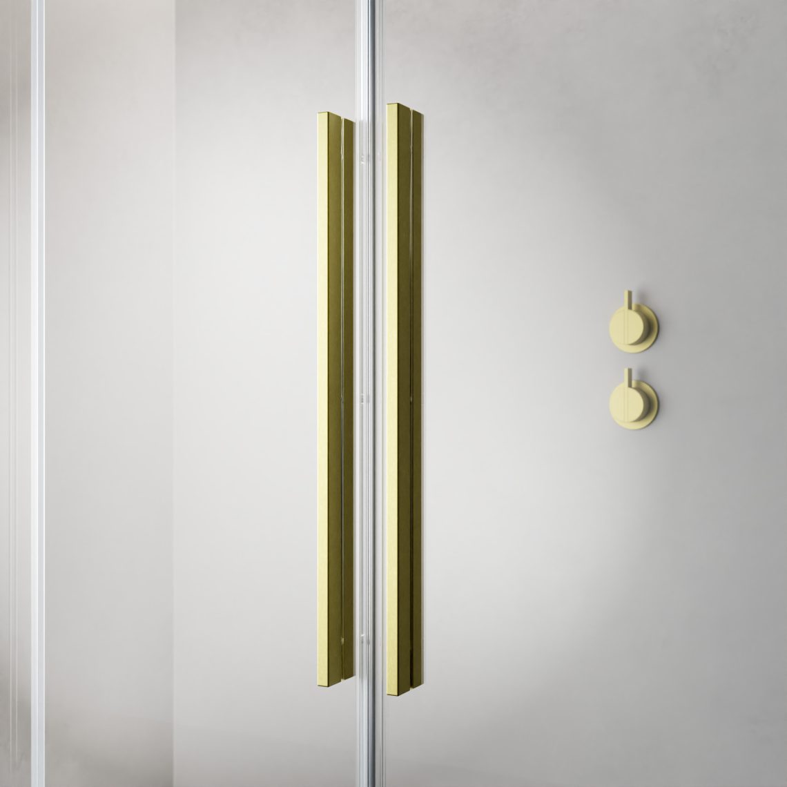 Furo SL Brushed Gold Walk-in - imagine 2