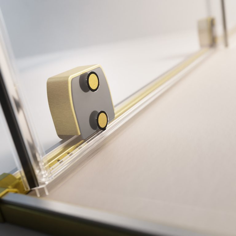 Душевая перегородка Walk-in Furo Brushed Gold — изображение 5
