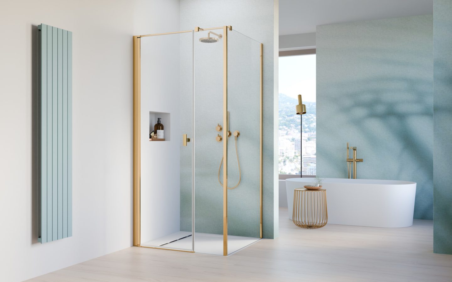Cabină de duș Nes Gold KDS I